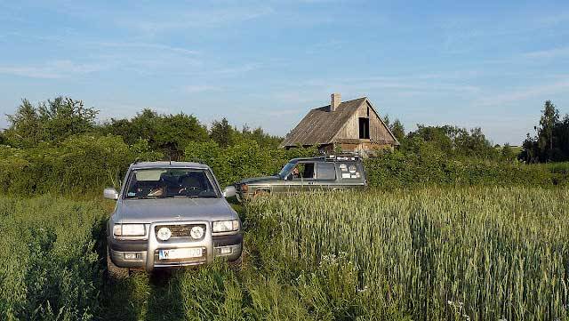 Dojazd na tor 4x4 Male Jodlo