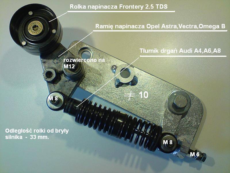 2.5 TDS napinacz - zmota